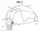 Fig. 05 - Hard hat with filtered, battery-operated air flow system and method