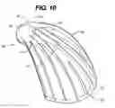 Fig. 12 - Hard hat with filtered, battery-operated air flow system and method
