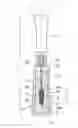 Fig. 01 - Brush for applying a product to the eyelashes and/or eyebrows