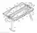 Fig. 01 - Locking mechanism for a table