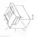 Fig. 09 - Systems, brackets, and methods for mounting storage structures to office work surfaces