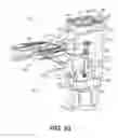Fig. 43 - Surgical tensor where each distraction mechanism is supported and aligned by at least two guide shafts