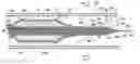 Fig. 01 - Device forming an infusion catheter for treating at least one partial or total obstruction in a passage, such as a body passage