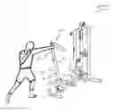 Fig. 01 - EXERCISE DEVICE ACCESSORY ATTACHMENT SYSTEM