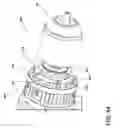 Fig. 35 - Attachment mechanism for a power tool