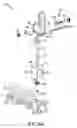 Fig. 09 - Manual locking stud for aircraft seat