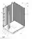 Fig. 10 - Connecting device and method for connecting a wall element in an elevator car