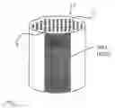 Fig. 02 - Support for electric heating type catalyst and exhaust gas purifying apparatus