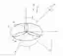 Fig. 01 - Rotor-stator blade interference noise reduction system and flying object