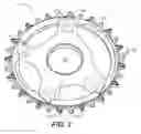 Fig. 04 - Bicycle front sprocket