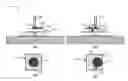 Fig. 01 - Apparatus and method for measuring micrometer scale features of electronic component over millimeter scale distances to nanometer scale precision