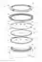 Fig. 01 - Annular rotating bezel system comprising a spring ring