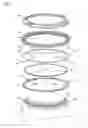 Fig. 02 - Annular rotating bezel system comprising a spring ring