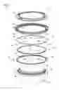 Fig. 02 - Annular retaining ring for a rotating bezel system