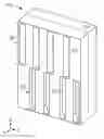 Fig. 01 - Data storage enclosure with acoustic baffle