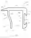 Fig. 32 - PV module mounting assembly with clamp/standoff arrangement