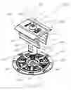 Fig. 49 - PV module mounting assembly with clamp/standoff arrangement