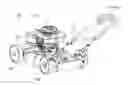Fig. 01 - Closed-loop electronic slipping belt transmission speed control system for a walk-behind lawn mower