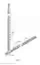 Fig. 02 - Hydroponic tower compatible gutter assembly