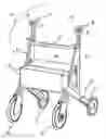 Fig. 01 - Rollator having auto brake system