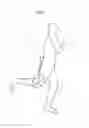 Fig. 06 - Sacroiliac joint exercise assistance device in lateral decubitus position