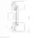Fig. 02 - Fluidic cell designs for interfacing microfluidic chips and nanofluidic chips