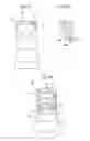 Fig. 06 - Rotor attachment structure and centrifuge