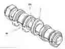 Fig. 01 - MANUFACTURING PROCESS OF CAMSHAFT WITH FUNCTIONAL COMPONENT AS INSERT OF ASSEMBLY AND THE CAMSHAFT OBTAINED WITH IT