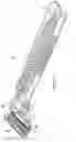 Fig. 03 - Razor handle with a pivoting portion