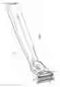 Fig. 06 - Razor handle with a pivoting portion