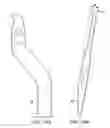 Fig. 18 - Razor handle with a pivoting portion
