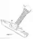 Fig. 57 - Razor handle with a pivoting portion