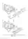 Fig. 44 - Razor handle with movable members and a benefit delivery system
