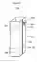 Fig. 03 - Container precursor with shaping coefficient, especially for a single dimensionally stable food or drink product container