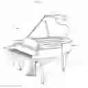 Fig. 02 - Long part-mounting structure of piano
