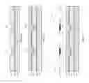 Fig. 03 - Lithographically defined vertical interconnect access (VIA) in dielectric pockets in a package substrate