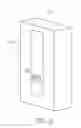 Fig. 07 - Video doorbell system compatible with various accessories
