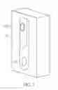 Fig. 08 - Video doorbell system compatible with various accessories