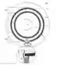 Fig. 01 - Eye-mountable device with muscle sensor