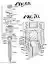 Fig. 28 - Pivotal bone anchor assembly with pressure insert and snap on articulating retainer