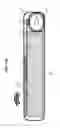 Fig. 11 - Device for detecting a malfunctioning of a ventriculoperitoneal shunt for cerebrospinal fluid