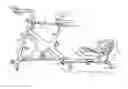 Fig. 01 - Recumbent exercise bicycle attachment (REBA)