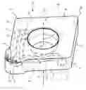 Fig. 01 - Anvil with curved passage for cutting tool