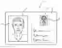 Fig. 01 - Security document with positive and negative authentication tilt images