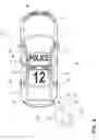 Fig. 05 - Vehicle lighting system featuring object identification and threat level assessment