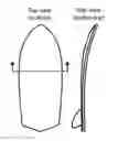 Fig. 01 - SHORT HYDRODYNAMIC DESIGNED WATER SKI