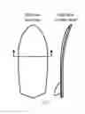 Fig. 02 - SHORT HYDRODYNAMIC DESIGNED WATER SKI