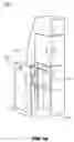 Fig. 06 - Multi-mode transformable monuments for aircraft doorway spaces
