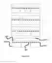 Fig. 19 - Layout starter and field shingle for sloped asphalt roofing