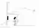 Fig. 01 - WALL RAIL SECTION FORMING AN ODOUR NEUTRALISING STRUCTURE AND FALSE WALL COMPRISING SUCH A WALL RAIL SECTION